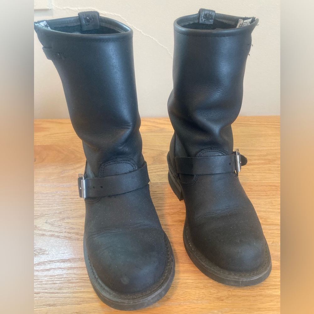 Frye 12R engineer boots
